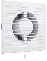 Вентилятор осевой Era E 125-02 D125 с тяговым выключателем белый картинка